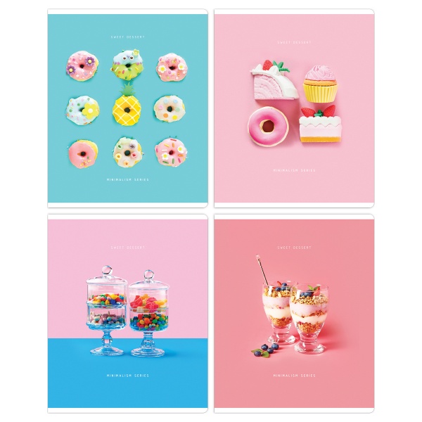 Тетрадь 48л., А5, клетка на гребне ArtSpace "Стиль. Sweet taste" Т48кгр_48609 347439